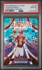 2024 Panini Rookies & Stars - Airborne Jayden Daniels #A-JDS Pandora /135 (RC)