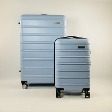 Samsonite Omni 2 Hardside Luggage Spinner Wheels 2PC SET CO/L Pale Blue