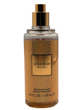 Paris Hilton Body Mist Gold Rush For Her 4.2 FL.oz / 122 ml e NO CAP PACK of 4