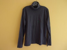 NWT Women's L.L. BEAN Grey XL 100 Supima Cotton Turtleneck TOP