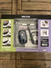 Wacom Graphire 4 USB Tablet Mouse Pen Holder 4x5 Digital Photo Edit 20 SQ Inches