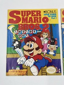 Super Mario Bros. 2 Nintendo NES Inside Out Strategy Guide Hint Book Part I & II