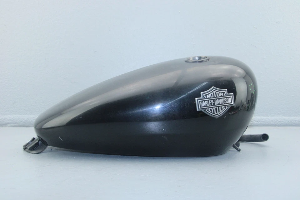 Harley Street 500 2018 tanque de gasolina negro vivo #4106 SM DING Foto 2 de 4