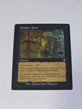 Profane Tutor (Retro Frame) (Foil Etched) Mod...