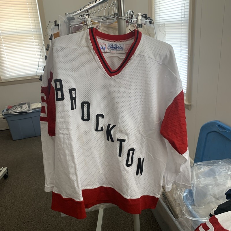 Vintage Brockton Hockey Jersey From Boston Power House Hockey Size 50 New