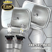 For Chevy Malibu 1978-1981 El Camino Pair 5x7 7x6led Headlights Hi-lo Beam Dot For Chevy Malibu 1978-1981 El Camino Pair 5x7 7x6led Headlights Hi-lo Beam Dot