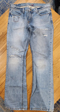 Women's Jeans Denim Hollister Cali Size 11 Distressed