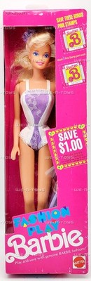 Fashion Play Barbie Doll 1990 Mattel 9629 | eBay