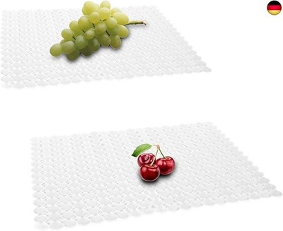 Qulable 2 Stück Küchenspüle-Matte für Edelstahl/Keramikspülen, PVC-