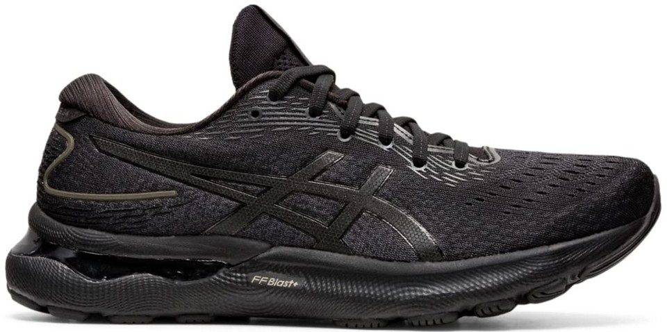 ASICS MEN\'s Gel-Nimbus 24 Mk Platform Knit Black/Black 7 US (M) ASICS Gel Nimbus 24 Black | eBay main image 2