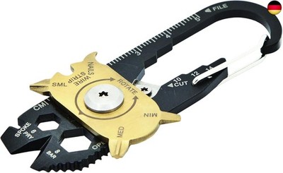 True Utility FIXR - 20-in-1 Mini Multi Tool mit Drehfunktion - Camping-Zubehör