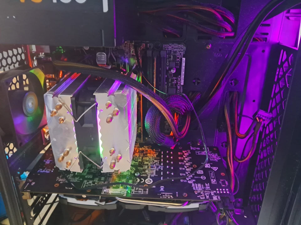 Gaming PC Computer Intel RX 580 8gb - Image 3 of 4