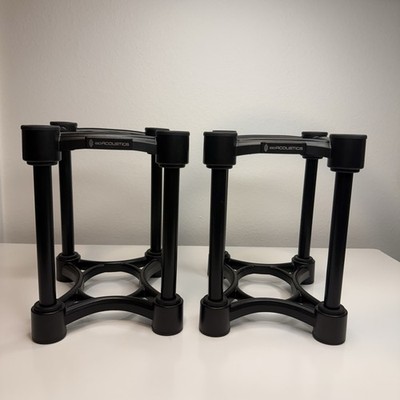 IsoAcoustics ISO-200Sub Subwoofer Isolation Stands Pair Black
