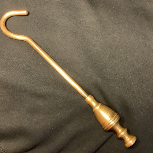 Virginia Metalcrafters ? Brass Fireplace Flue Pull Damper Hook