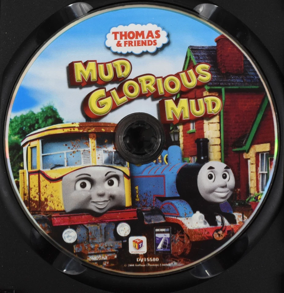 Thomas the Tank Engine DVD Lot James Learns a Lesson/Mud Glorious Mud & More Foto 4 de 4