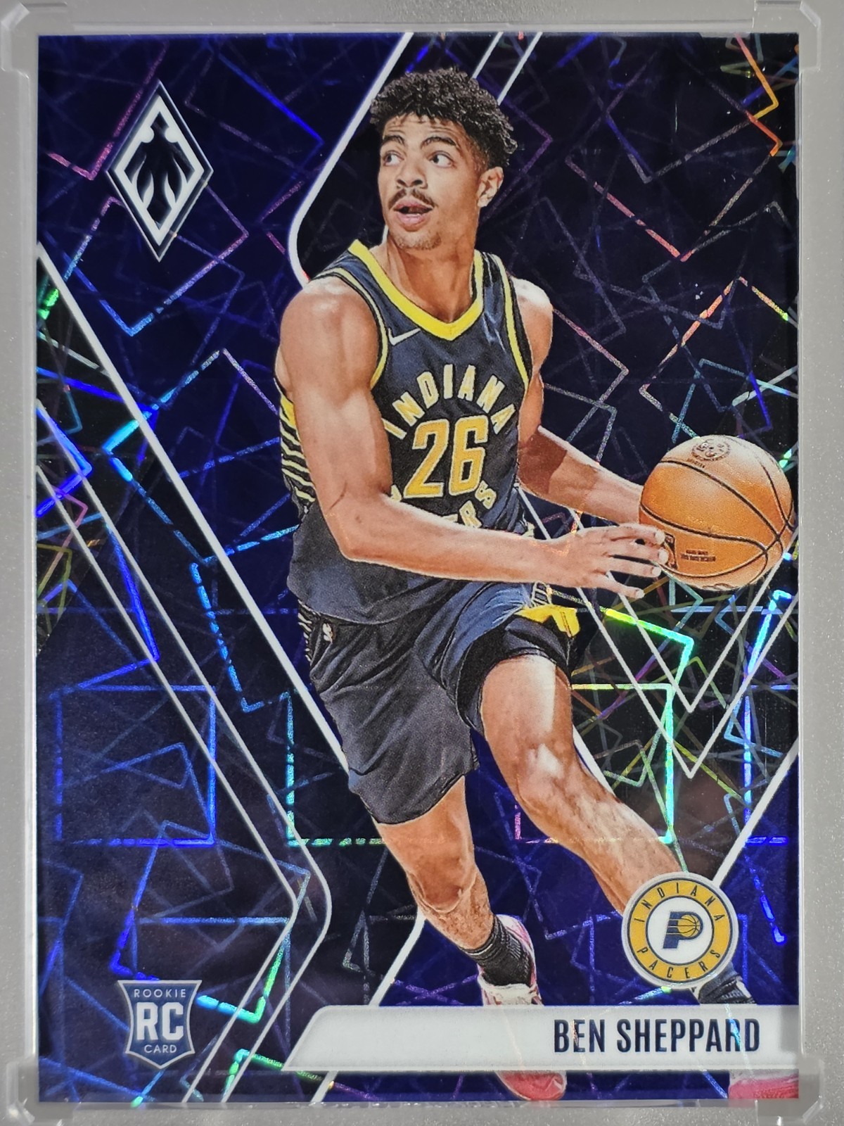 BEN SHEPPARD 2023-24 PANINI PHOENIX BLUE LAZER SP /275 RC PARALLEL ROOKIE #253