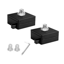 Quick Release Ditch Light Bracket Accessories, CNC Aluminum Quick-Release Black