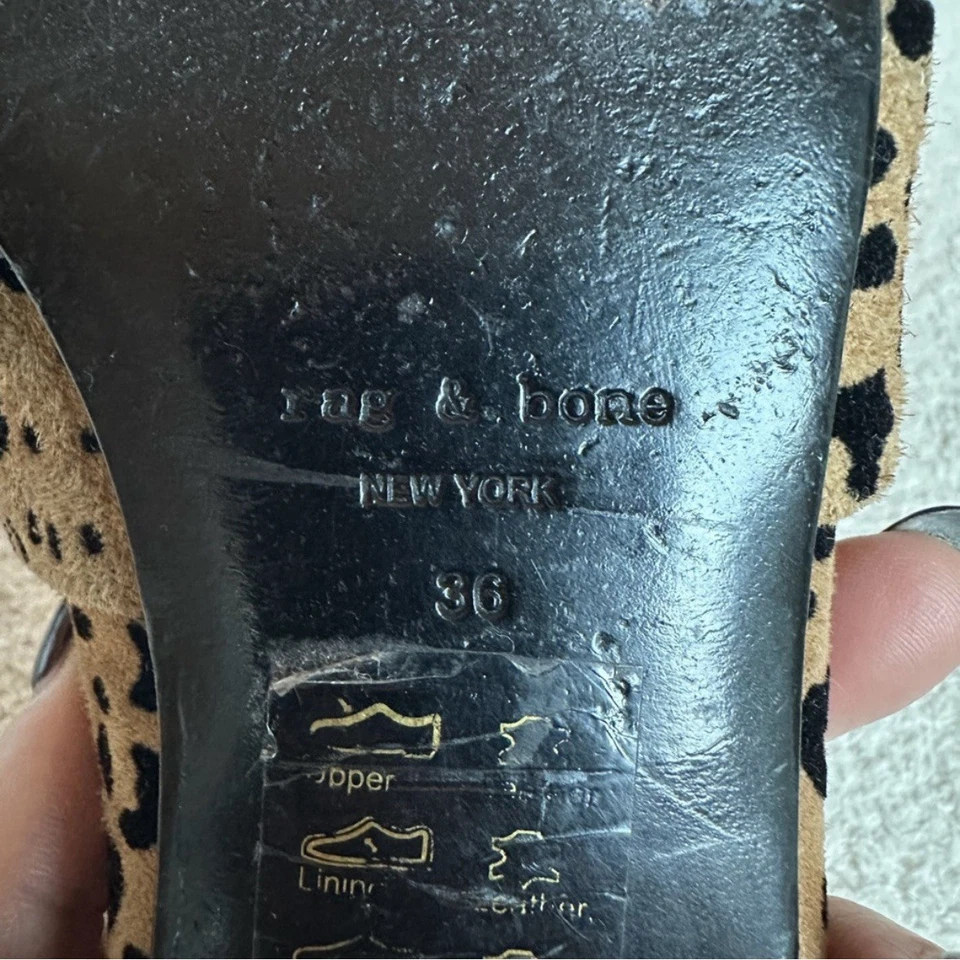 Mulas para mujer Rag And Bone New York Aslen Foto 3 de 3