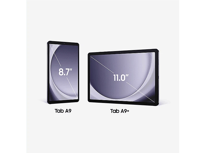 Tablet - Samsung Galaxy Tab A9 Wifi, 64GB, 4GB RAM, Gris, 8.7", WQXGA+ - Imagen 3 de 4