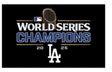 Los Angeles Dodgers Fans 3x5 FT Flag 2025 World Series Champions CA SHIPPER