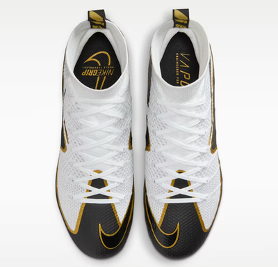 Nike Vapor Edge 360 Untouchable Football Cleats Black Gold  display picture 3