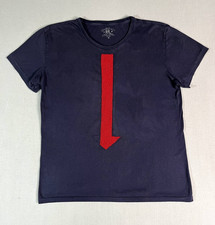 Vintage Ralph Lauren RRL Double RL T Shirt Mens Medium Beaded Arrow Western
