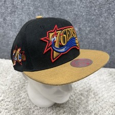 Philadelphia 76ers hat cap snapback Mitchell ...