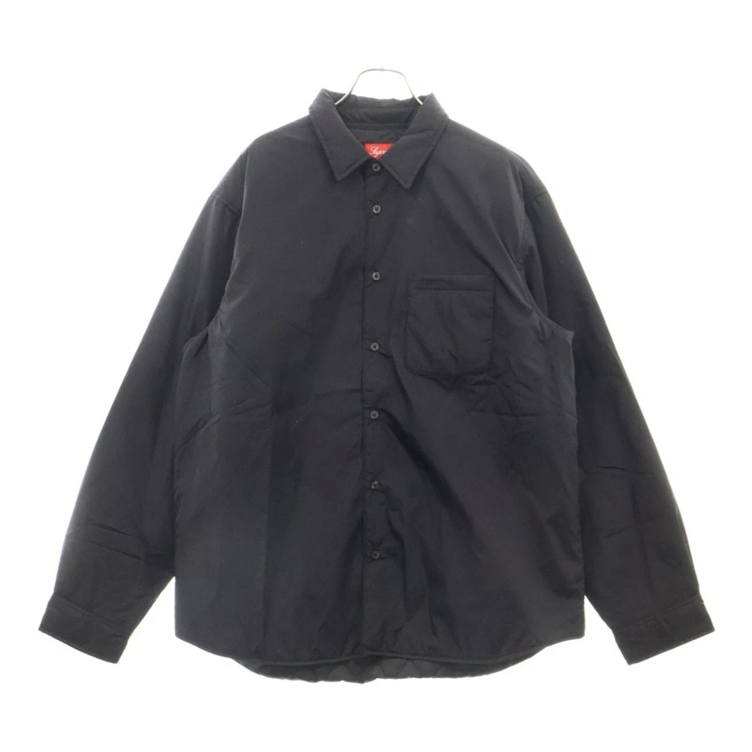 Chemise noire remplie nylon SUPREME 22AW occasion 936f34dcb42d11b62834d166910d12