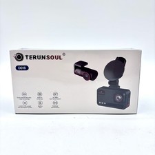 NEW Terunsoul D016 Dual Channel HD 4K Ultra Clear Recording Dash Camera With GPS