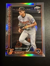 2025 Topps Chrome Update COBY MAYO #USC94 RC Refractor Orioles