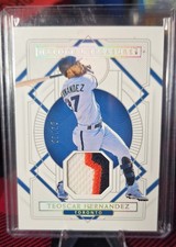 2021 Panini National Treasures - Teoscar Hernandez #41 Holo Silver /10 (MEM) 