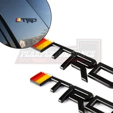 3-color Side Door Fender Badge Emblem Nameplate Letter Decal Left Right Set of 2