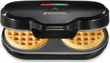 Proctor Silex Double Mini Waffle Maker Machin...