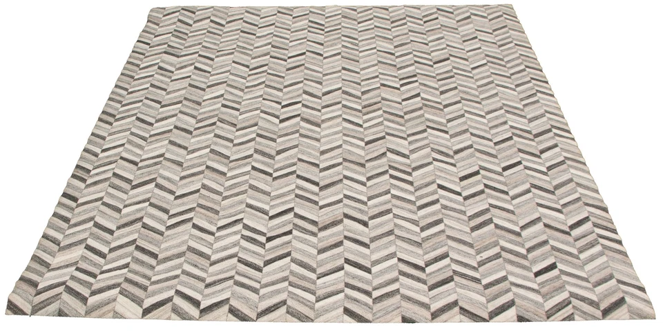 Alfombra tradicional oriental hecha a mano de 8'0" x 9'10" Foto 2 de 4