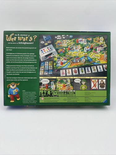 Wer wars Wo wars 3 Spiele Ravensburger Brettspiel Elektronik Geprüft - Bild 16 von 22