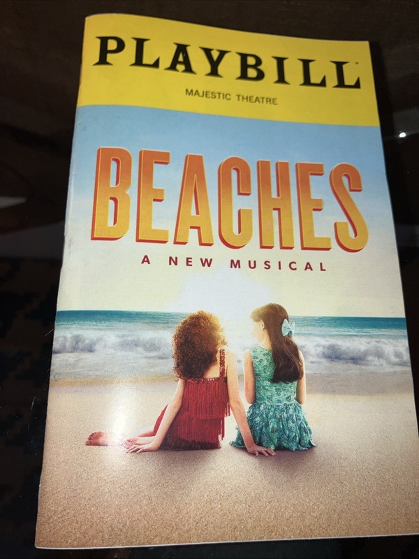 Beaches Playbill Musical Jessica Vosk Kelli Barrett Musical it will tour no rush