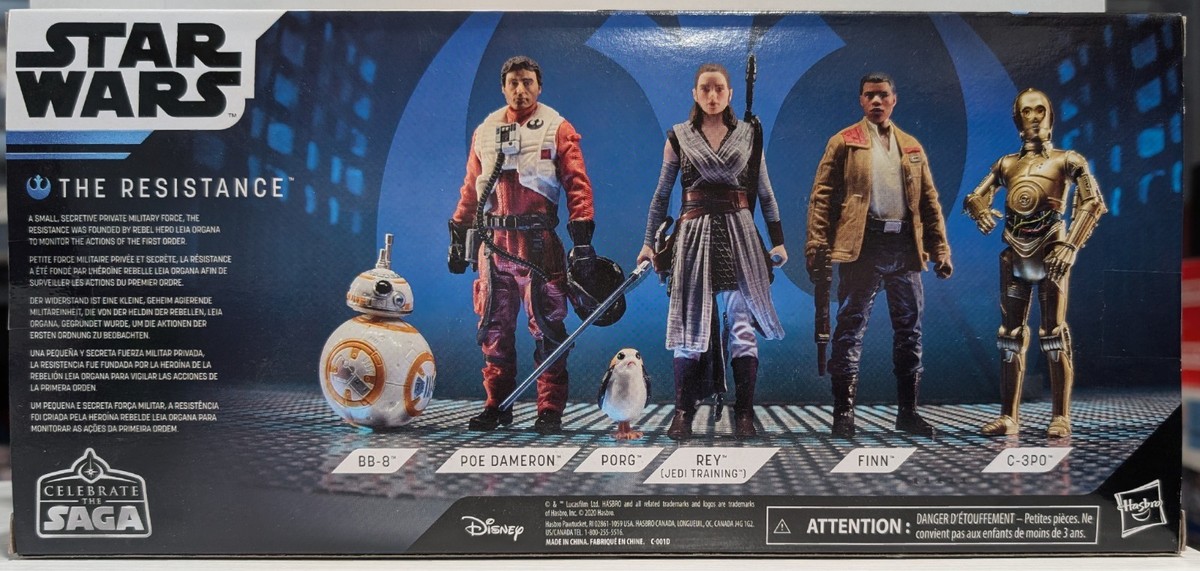 Star Wars Celebrate The Saga The Resistance 6-Figure Pack 2020
