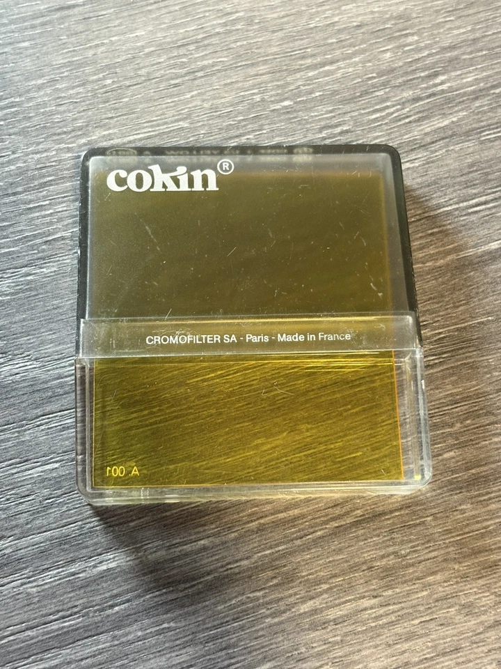 Cokin Cromofilter SA Coef. + Filtro 1/3 Amarillo A001 Serie A Rectangular Foto 2 de 3