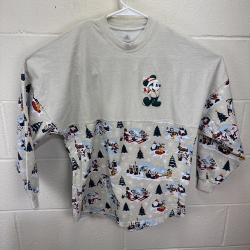Maglia Disney World Spirit Maglietta Adulto XS Vacanze Natale Topolino - Foto 2 di 19