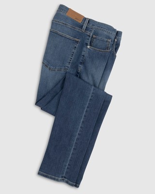 johnnie-O Dos Stretch 5-Pocket Denim Jean Blue Size 33x34