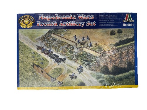 ITALERI Historics Napoleonic Wars French Artillery Set No. 6031 1:72 Scale