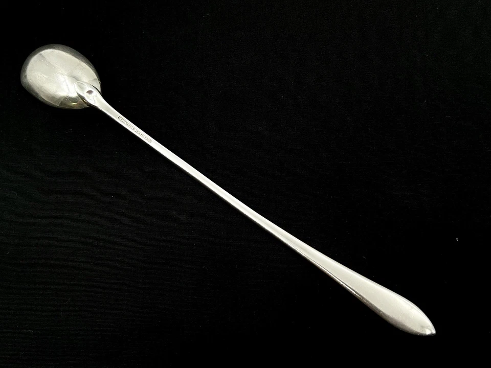 Tiffany Faneuil 925 Sterling Silver 7-1/2" Iced Tea Spoon; Mono - Image 3 of 4