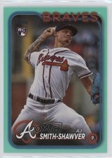 2024 Topps Series 1 Aqua AJ Smith-Shawver #117 12dh