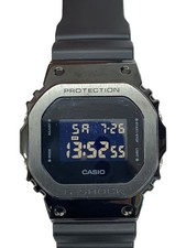 CASIO Watch Digital Rubber BLK BLK GM 5600UB