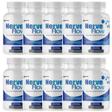 Nerve Flow Capsules, Advanced Joint Support Formula Supplement - 10 Bottles