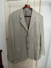  3700 Brioni 100 Cashmere Gray Blazer Jacket NWD Size 52 L
