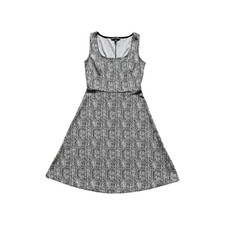 Banana Republic Womens Dress XS Black Herringbone Career Work Corporate Business