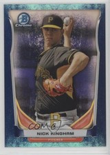 2014 Bowman Chrome Bubbles Refractor 58/99 Nick Kingham #PS-NK 0b0