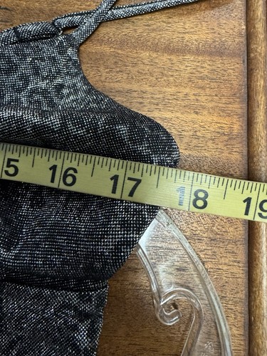 Christian Dior, giacca manica lunga + set top grigio con spalline Wildfable, taglia S, scollo a V.! - Foto 19 di 22