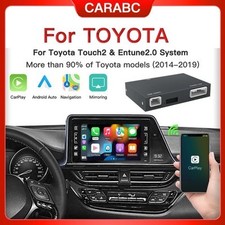 Wireless CarPlay Android Auto Module For Toyota CHR Corolla Camry RAV4